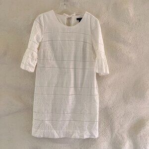 J. Crew White Eyelet Dress Size 4